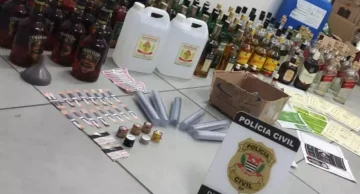 Polícia Civil desmantela fábrica clandestina de uísque em Bauru
