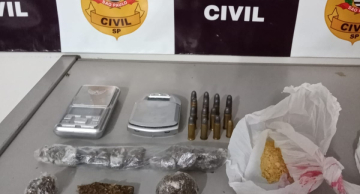 Polícia Civil de São Manuel prende homem com drogas e munições