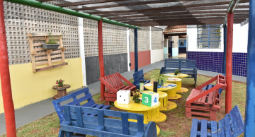 <strong>Revitalização na Escola Dirce Sartori traz novos espaços integradores para os alunos</strong>