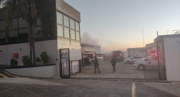 Incêndio atinge fábrica de cosméticos em Botucatu