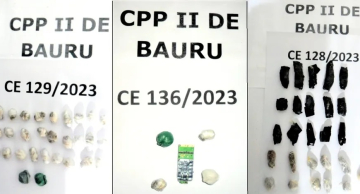 13 presos da região voltam de ‘saidinha’ com drogas e celulares no estômago