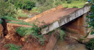 Forte chuva também causa estragos na zona rural de Pardinho