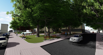 Praça da Igreja do Bairro será revitalizada e ganhará fonte e parquinho infantil