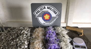 PM faz grande apreensão de drogas e acaba com centro de distribuição do tráfico em Botucatu