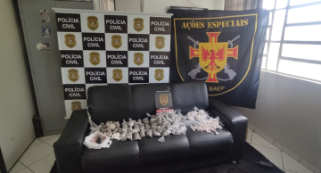 Operação policial prende homem com 3800 porções de droga na Vila Jardim em Botucatu