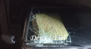 Homem é socorrido após ser atropelado em Itatinga; veja vídeo