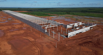 Obras da nova fábrica da Dexco avançam em Botucatu