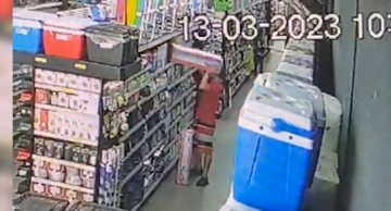 Homem é preso por furto de piscinas e boia em loja de Botucatu