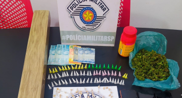 Policial é agredido com tora de madeira durante abordagem de tráfico em Pratânia