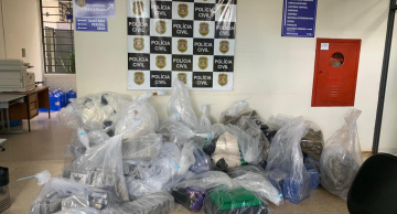 Mais de 800 quilos de drogas são incinerados em Botucatu