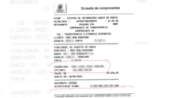 Câmara de Pardinho investiga ato do prefeito que autorizou servidora a fazer transferência de quase R$ 60 mil
