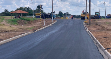 Prefeitura finaliza recape da avenida Bento Lopes em Rubião Junior