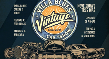 Vem aí a 7ª edição do Villa Blues Vintage Car Show em Botucatu