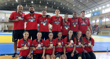 Atletas do Sesi-SP brilham no Campeonato Brasileiro de Judô