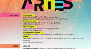 <strong>Projeto Estação das Artes chega a São Manuel com oficinas culturais gratuitas</strong>