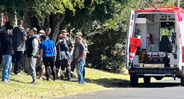 Motociclista é socorrido após violenta colisão com veículo no Jardim Itamarati
