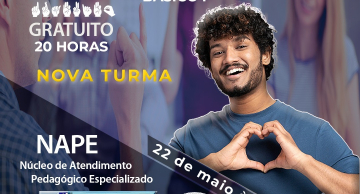 NAPE abre inscrições para mais duas turmas para Curso de Libras
