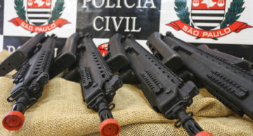 Polícia Civil de SP será equipada com 700 submetralhadoras