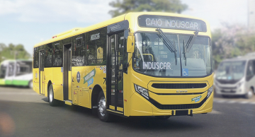 Caio entrega 68 ônibus Apache Vip zero km para a cidade de Jundiaí