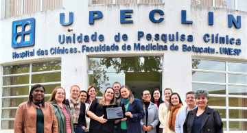 UPECLIN recebe certificado entre os melhores centros de pesquisa do país