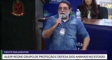 Departamento de Proteção Animal de Botucatu participa do lançamento da Frente Parlamentar de Proteção dos Animais no Estado de SP