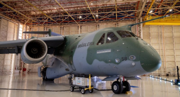 Embraer entrega sexta aeronave C-390 Millennium à Força Aérea Brasileira