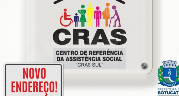 CRAS Sul está atendendo em novo endereço