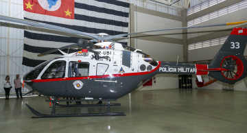PM de SP ganha reforço de novo helicóptero para resgates e emergências médicas