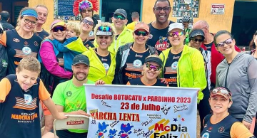 Desafio da equipe Marcha Lenta faz arrecadação para o McDia Feliz 2023