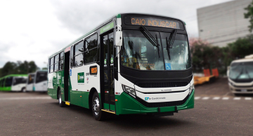 Caio entrega 42 unidades do Apache Vip para o transporte coletivo de Cuiabá