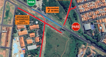 Marechal Rondon terá interdição neste domingo, 27, próximo ao Sesi em Botucatu