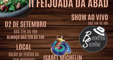 ABAD de Botucatu comemora 31 anos com feijoada neste sábado, 02