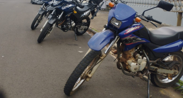 Motocicleta furtada é encontrada abandonada no Jardim Paraíso em Botucatu