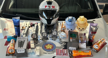 Homem furta diversos produtos de lojas no centro de Botucatu, mas é preso pela PM