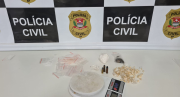 Polícia Civil prende homem com drogas e munições na região do Porto Said em Botucatu