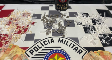 Força Tática prende homem com mais de 600 porções de drogas na Vila Jardim em Botucatu