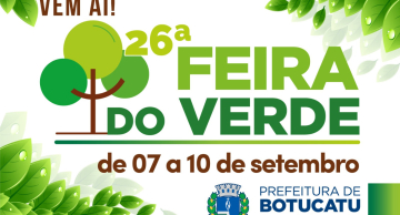 Parque Municipal recebe Feira do Verde no final de semana prolongado em Botucatu