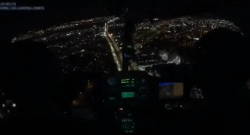 Polícia usa helicóptero para perseguir suspeitos com carro roubado em Botucatu