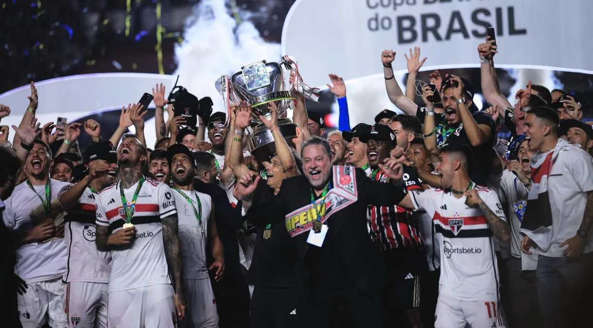 São Paulo segura o Fla e conquista título inédito da Copa do Brasil