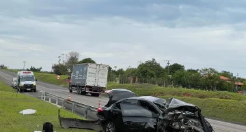 Motorista morre após capotar carro na Rodovia Marechal Rondon