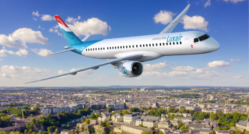 Companhia aérea do Grão-Ducado de Luxemburgo encomenda quatro jatos E195-E2 da Embraer