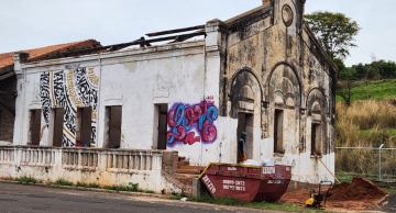 Prédios antigos da Estação Ferroviária de São Manuel passam por reformas