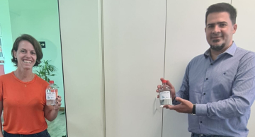 IBB realiza doação de álcool em gel para o Asilo Padre Euclides de Botucatu