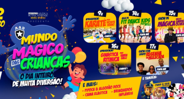 AAB apresenta ‘mundo mágico do dia das crianças’ na quinta-feira, dia 12