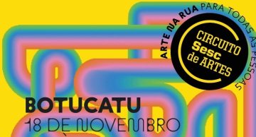 Botucatu terá atrações do Circuito Sesc de Artes no sábado (18)