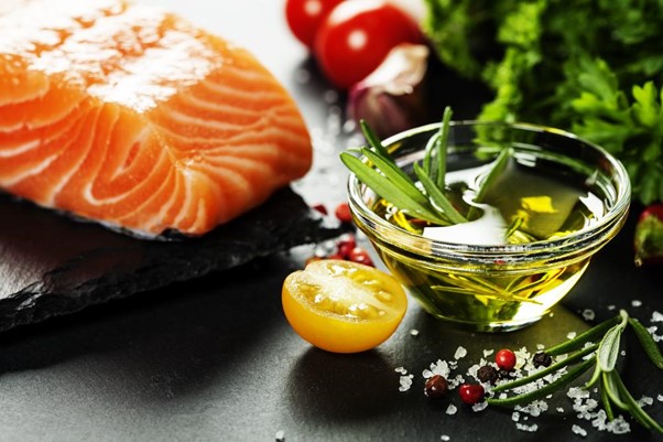 Ingredientes saudáveis para uma dieta equilibrada para idosos