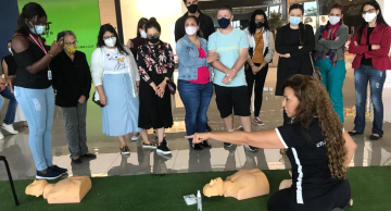 FMB realiza mais um treinamento para emergências com crianças