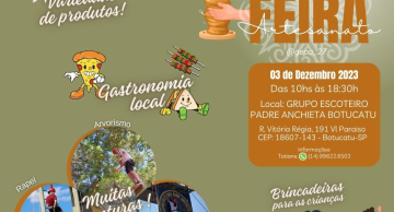 Grupo Escoteiro Padre Ancheita realiza a 1ª Feira de Artesanato