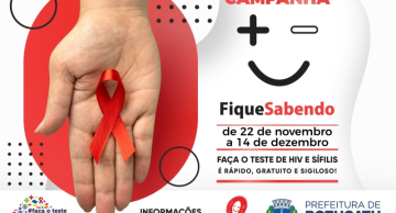 Botucatu realiza campanha ‘Fique Sabendo 2023’ para testagem do HIV e Sífilis