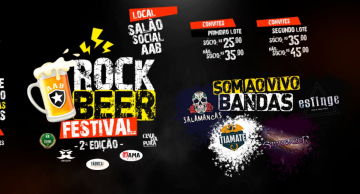 2° Rock Beer Festival Botucatu na AAB será neste sábado (18)